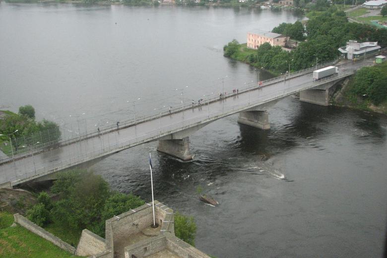 Вид на Нарвский мост