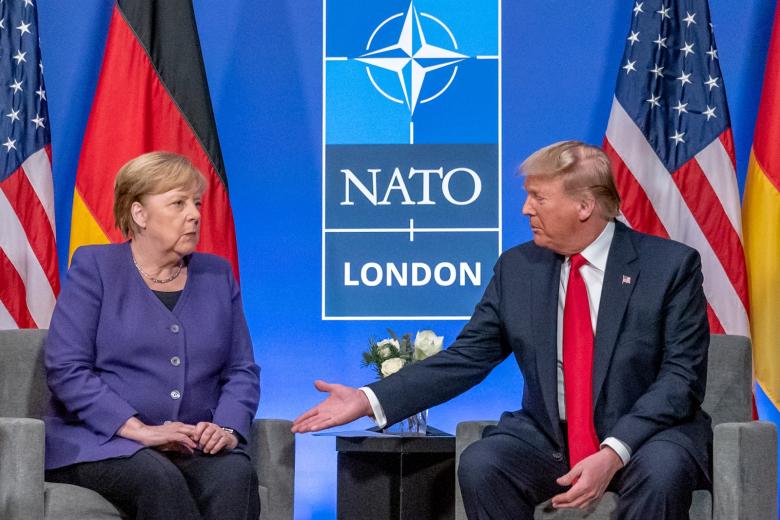 Ангела Меркель, Дональд Трамп