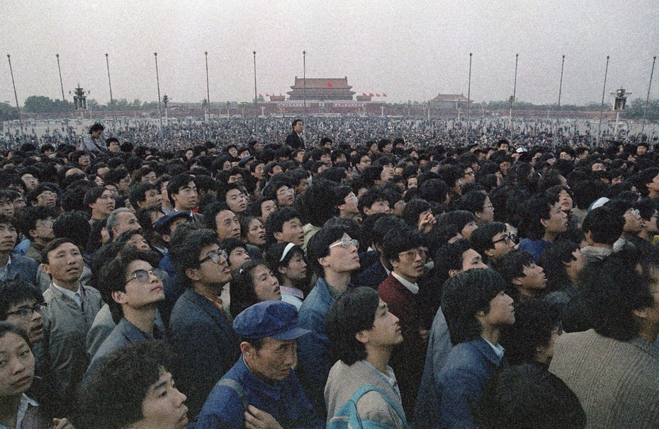 Митинг на площади Тяньаньмэнь в Пекине, 1989 год