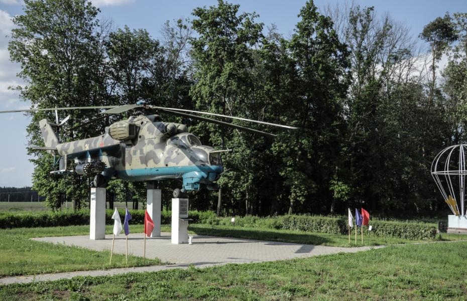 В городе много памятников ВС РФ