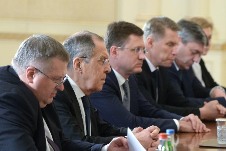 Алексей Оверчук, Сергей Лавров, Александр Новак и Михаил Мурашко (слева направо)