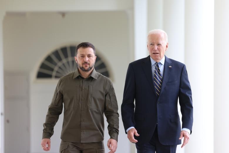 Владимир Зеленский и Джо Байден