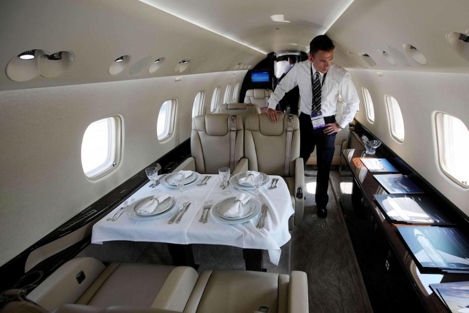 Embraer ERJ-135BJ Legacy 600, вариация интерьера