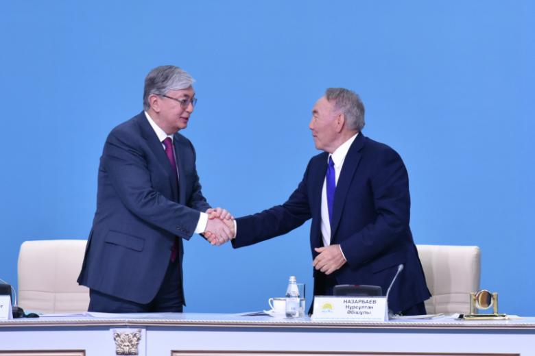 Касым-Жомарт Токаев, Нурсултан Назарбаев