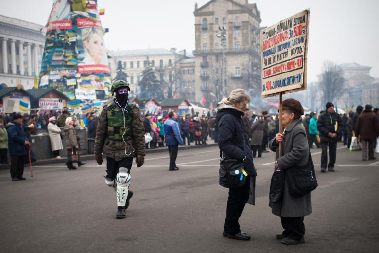 Майдан, 12 февраля 2014 г.