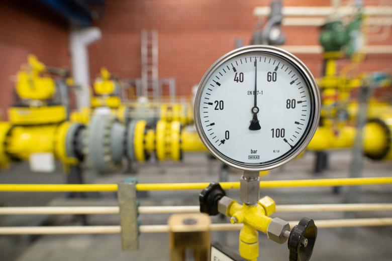 Работа газораспределительной станции в Гамбурге
