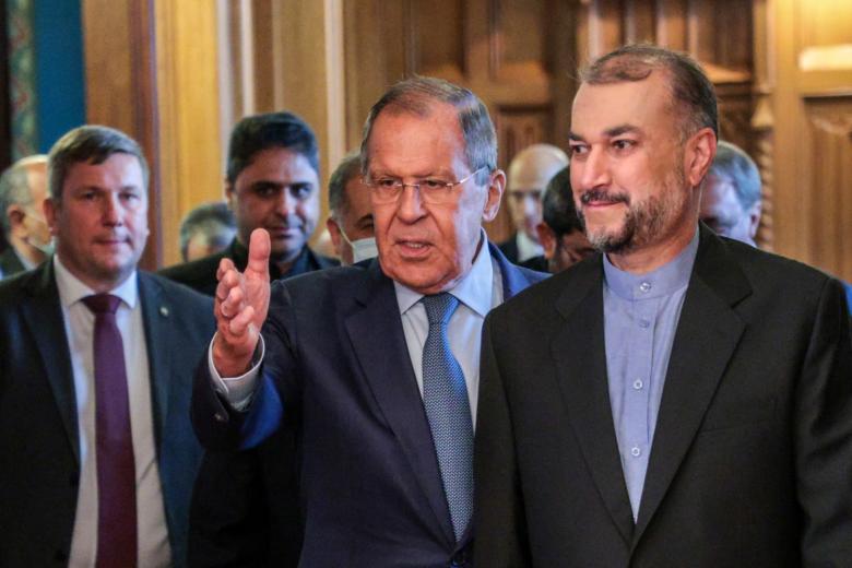 Хоссейн Амир Абдоллахиян и Сергей Лавров