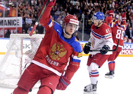 Россиянин признан первой звездой дня в НХЛ