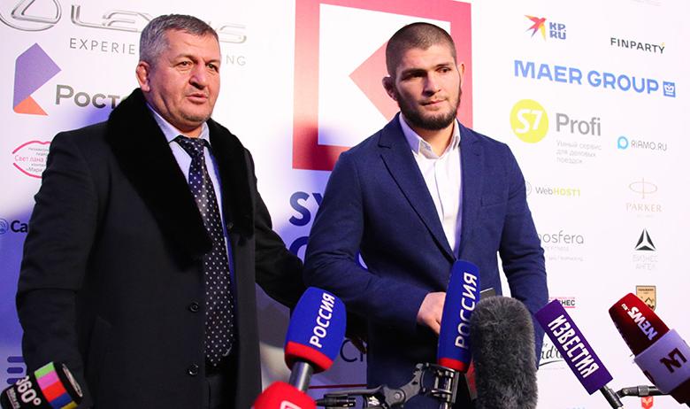 Абдулманап и Хабиб Нурмагомедовы