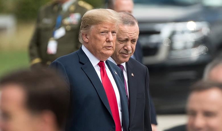 Дональд Трамп и Реджеп Тайип Эрдоган