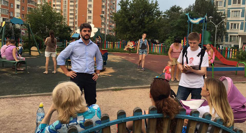 Кандидат в мэры Москвы Илья Свиридов