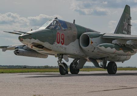 Су-25 потерпел крушение в Белгородской области
