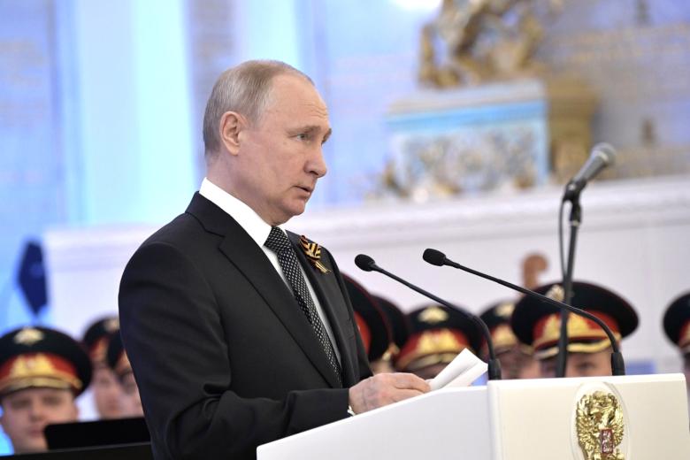 На торжественном приёме в Кремле по случаю 74-й годовщины победы в Великой Отечественной войне