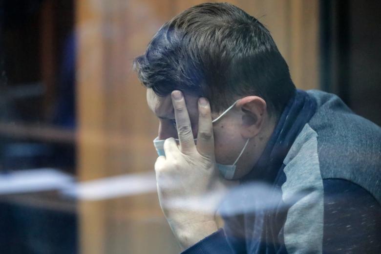 Технический директор компании «СДС-Уголь» Антон Якутов на заседании суда в Кемерово