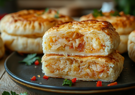 Ленивые пирожки с капустой: готовим вкуснятину без возни с тестом