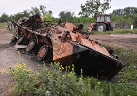 МО РФ показало подбитую технику ВСУ на Николаево-Криворожском направлении