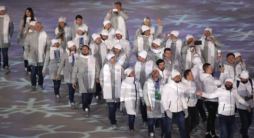 Олимпийская сборная атлетов из России