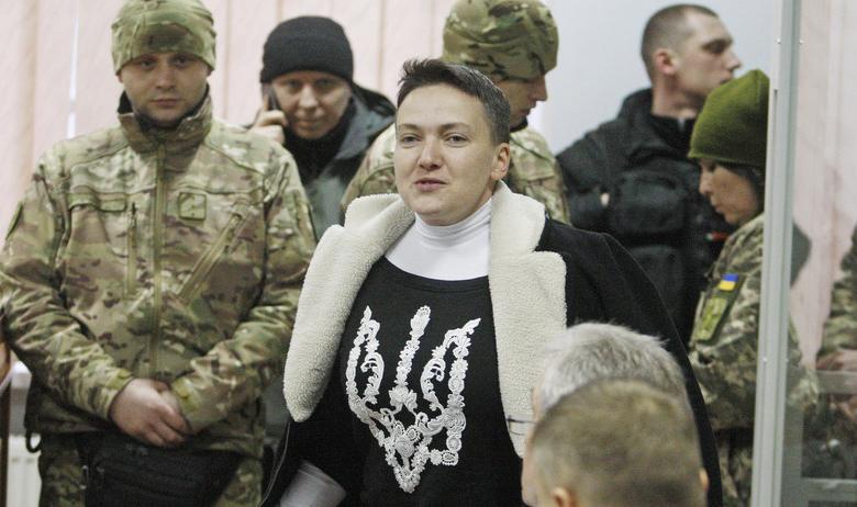 Депутат Верховной рады Украины Надежда Савченко