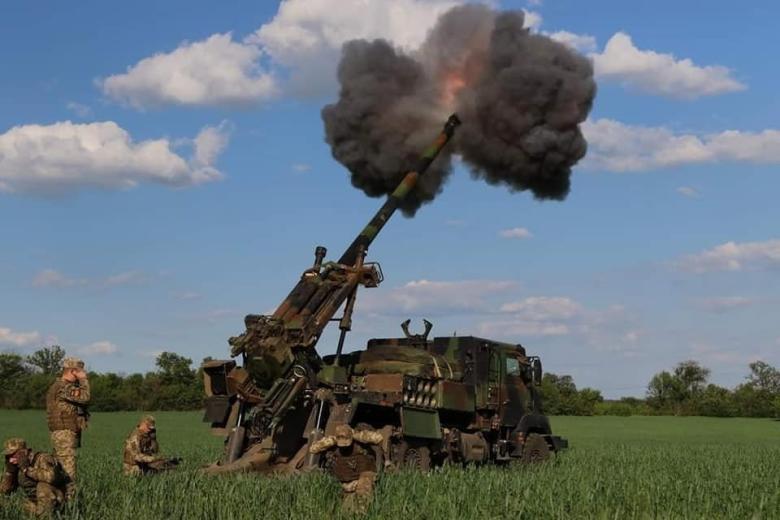 Украинские войска используют французские зенитные орудия