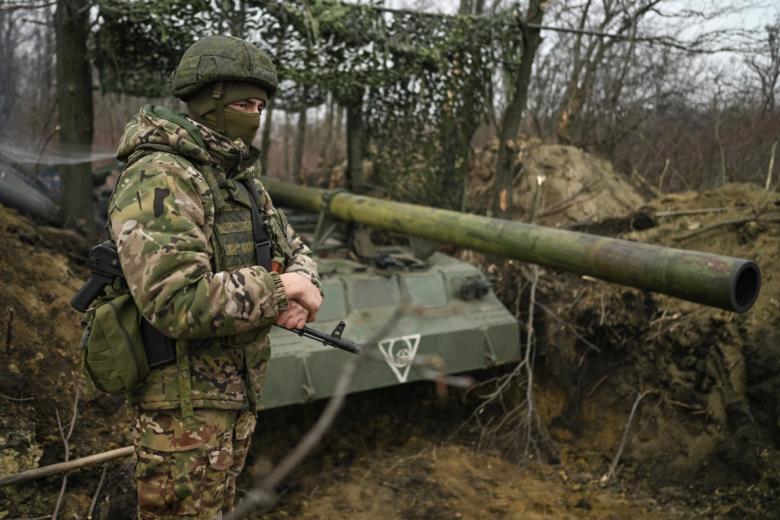 Военнослужащий Вооруженных сил Российской Федерации в зоне боевых действий