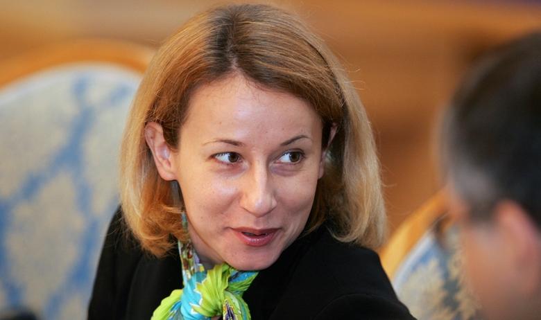 Пресс-секретарь премьера РФ Наталья Тимакова 