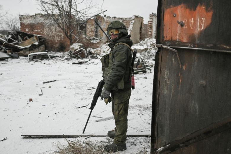 Военнослужащий ВС РФ в зоне СВО