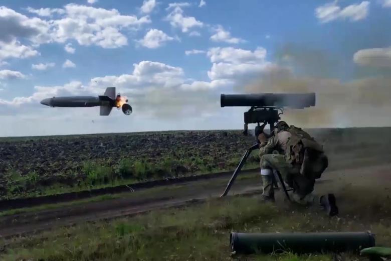 Боевая работа расчетов ПТРК «Корнет»