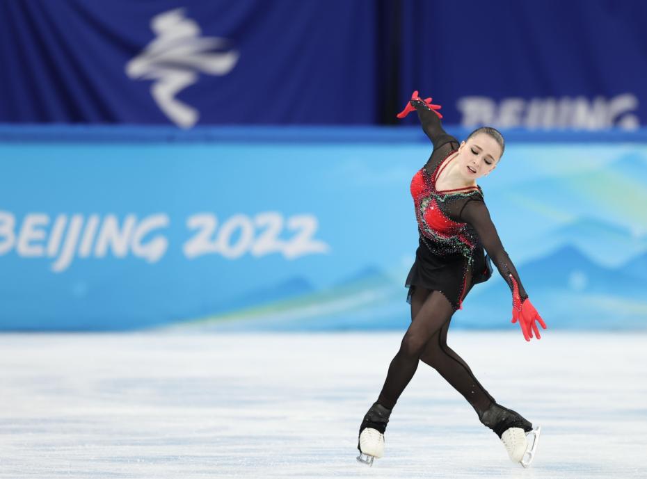 Камила Валиева на Олимпийских играх в Пекине
