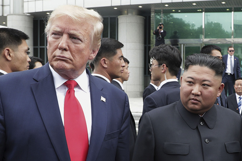 Дональд Трамп и Ким Чен Ын