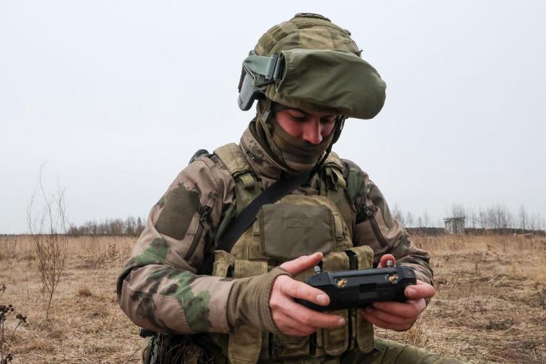 Военнослужащий ВС РФ в зоне СВО