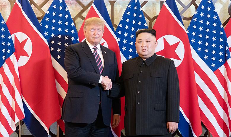 Дональд Трамп и Ким Чен Ын