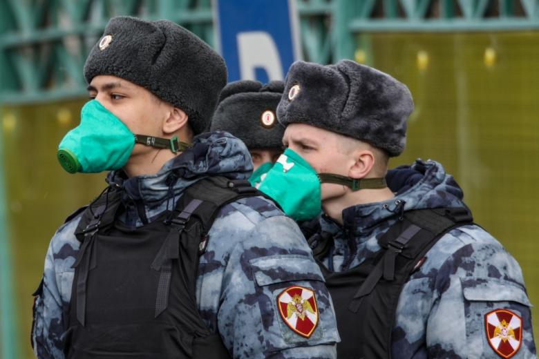 Сотрудники Росгвардии