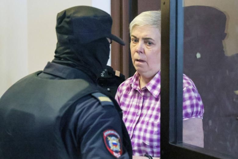Бывший педиатр московской поликлиники Надежда Буянова в Тушинском суде
