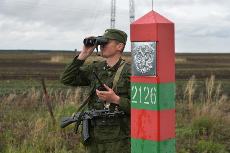 Военнослужащий пограничной службы ФСБ РФ