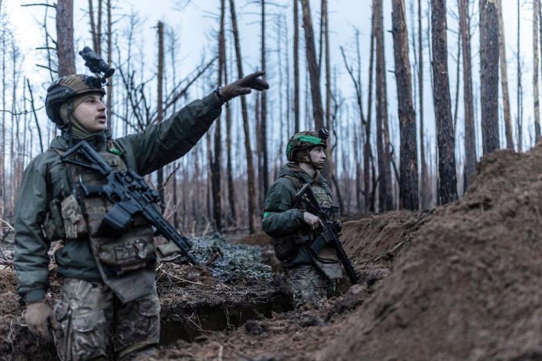 Военнослужащие ВСУ