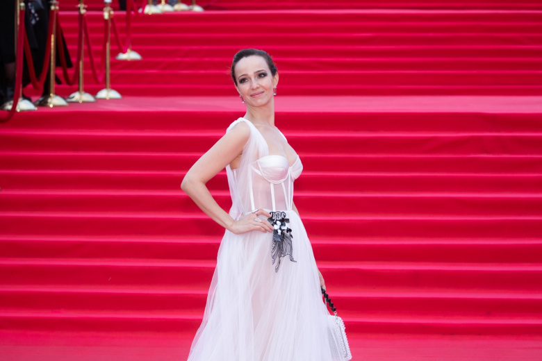 Актриса Валерия Ланская на церемонии открытия 46-го Московского международного кинофестиваля в театре «Россия»