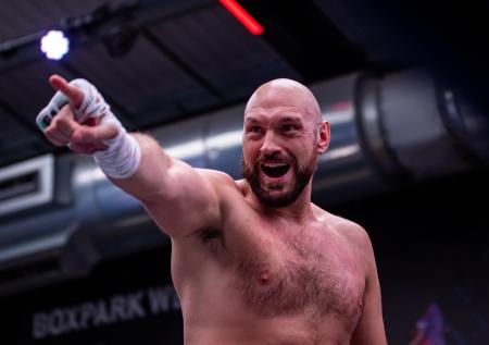 Тайсон Фьюри бросил вызов чемпиону UFC Франсису Нганну