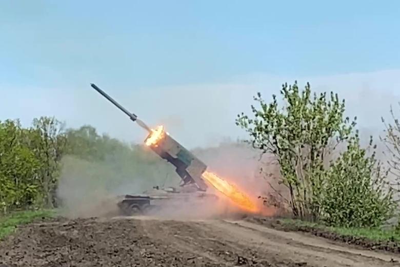 Боевая работа расчетов ТОС-1А «Солнцепек»