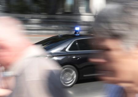 Кортеж с мигалками устроил ДТП в Москве и скрылся с места аварии