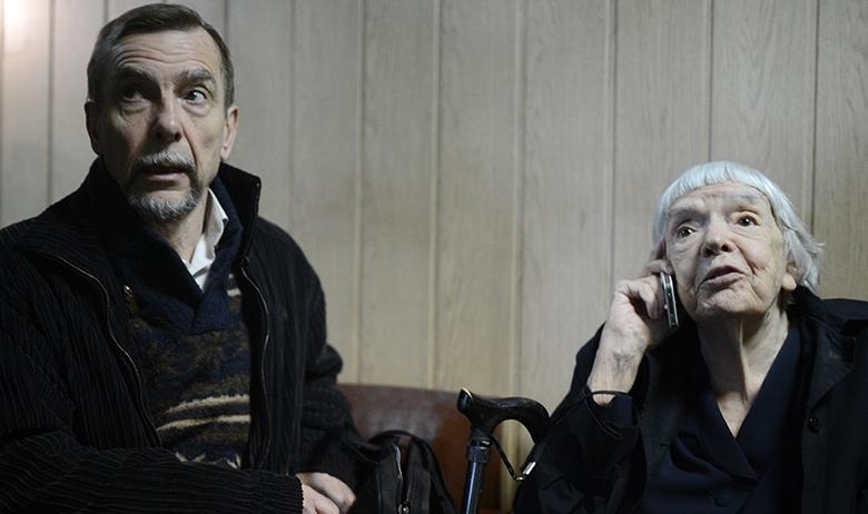 Лев Пономарёв и Людмила Алексеева