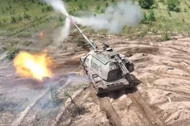 Боевая работа пары «Мста-2С19»