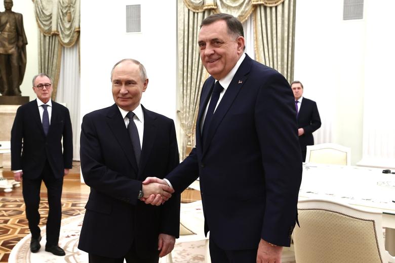 Владимир Путин и Милорад Додик