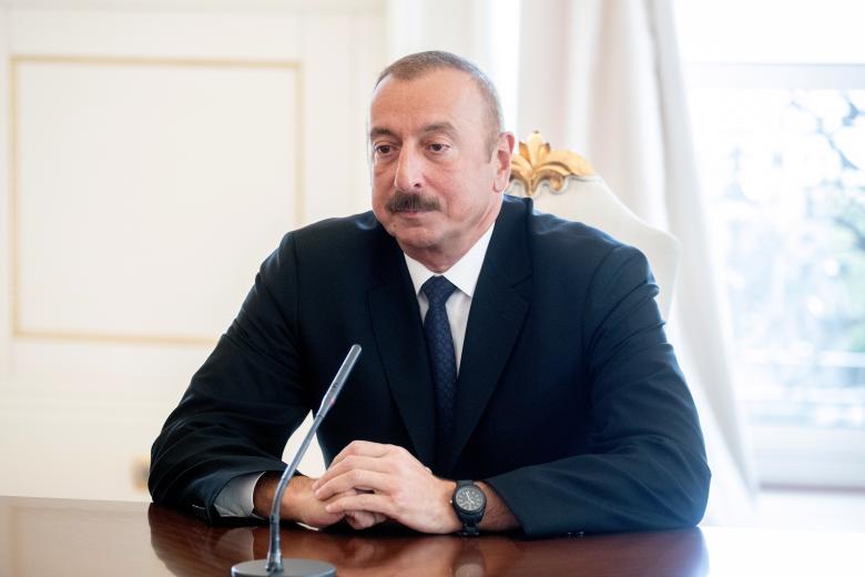 Президент Азербайджана Ильхам Алиев