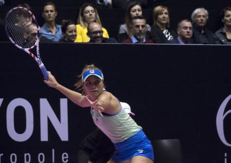 Победительница Australian Open Кенин выиграла турнир в Лионе
