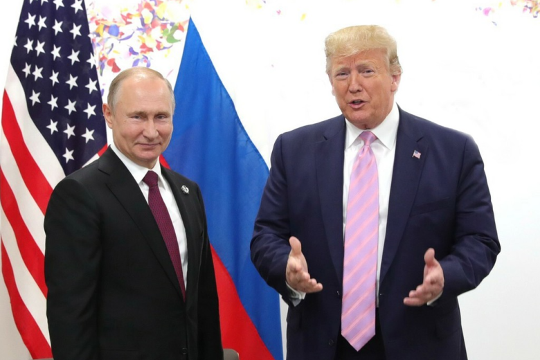 Владимир Путин и Дональд Трамп