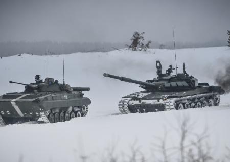 В Белоруссию прибыла российская техника для наращивания группировки войск