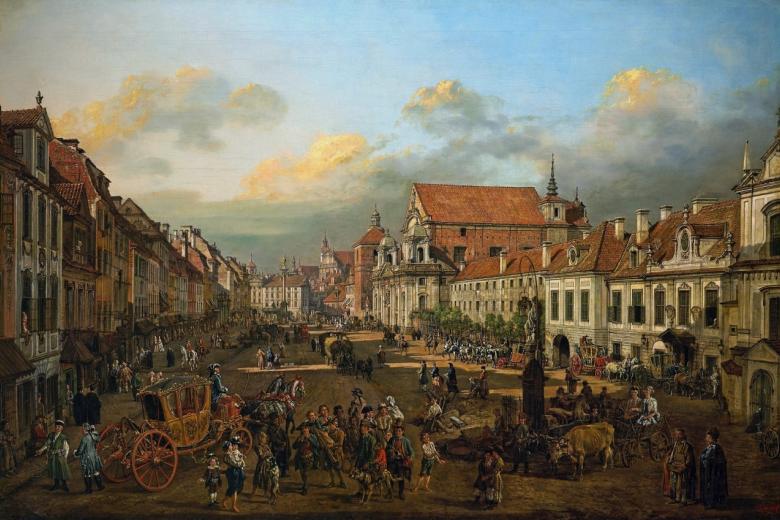 Бернардо Беллотто , 1770-е гг., Варшава ближе к концу существования Речи Посполитой