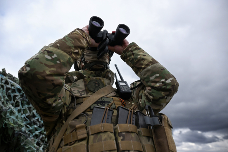 Военнослужащий ВС РФ в зоне СВО