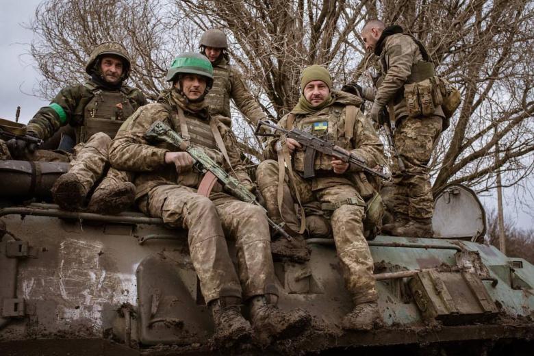 Военнослужащие ВСУ