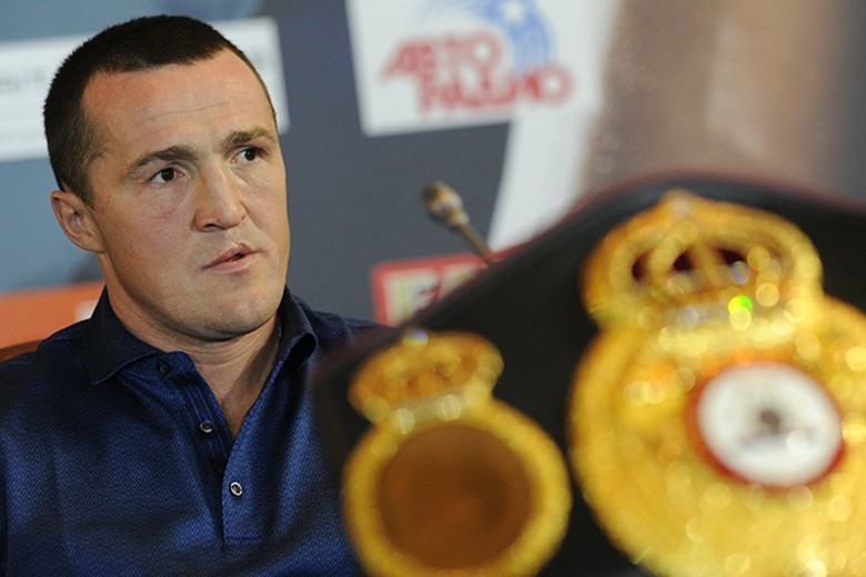Суперчемпион мира WBA Денис Лебедев
